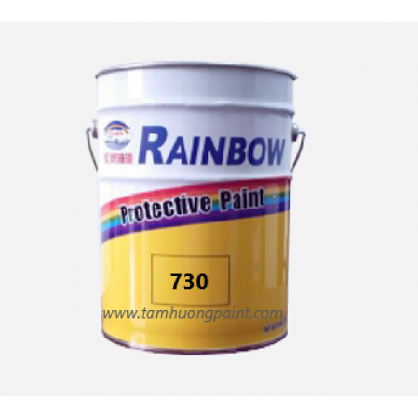Sơn Phủ PU Rainbow 730 Màu Đen Giá Ưu Đãi 1️⃣