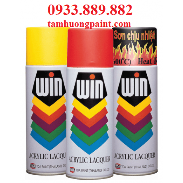 Sơn Xịt Win Màu Đỏ 211 Red