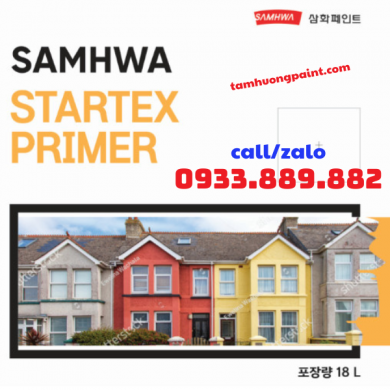 Sơn Lót Samhwa Startex Primer | Sơn Lót Nội & Ngoại Thất Samhwa Startex Primer