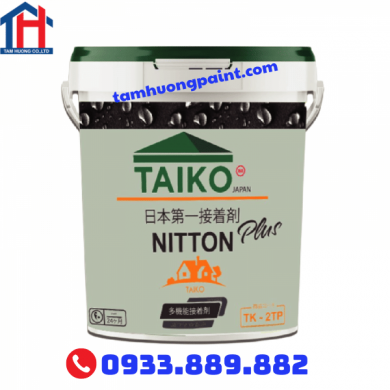 Sơn Chống Thấm Taiko Nitton Plus | Chống Thấm 2 Thành Phần Pha Xi Măng