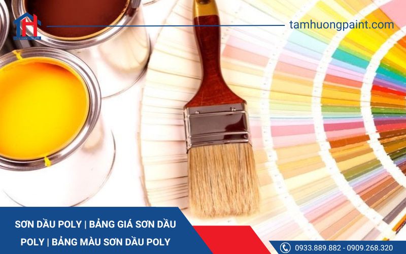 Sơn Dầu Poly | Bảng Giá Sơn Dầu Poly | Bảng Màu Sơn Dầu Poly