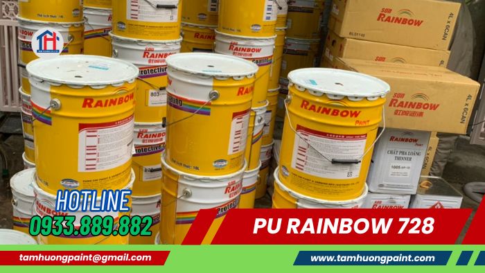 Thông số Sơn PU Rainbow 728