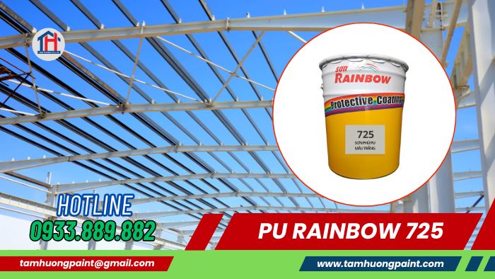 Thi công Sơn Rainbow PU 725