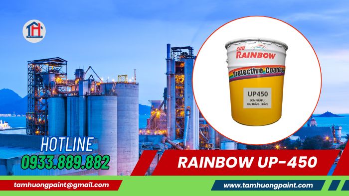 Thi công sơn phủ Rainbow UP-450