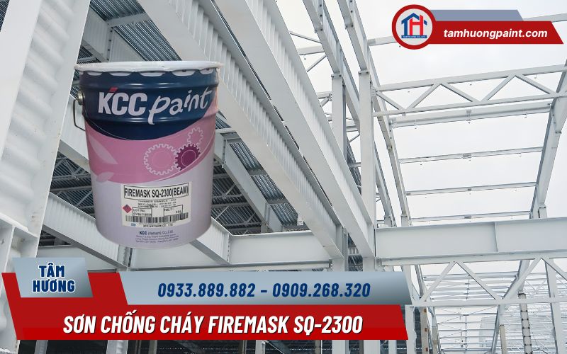 Thi công Sơn Chống Cháy KCC Firemask SQ2300
