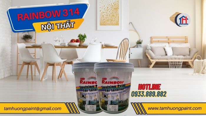 Thông số Sơn Nội Thất Rainbow 314: