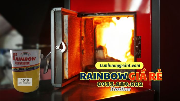 Thi công sơn Rainbow 1510