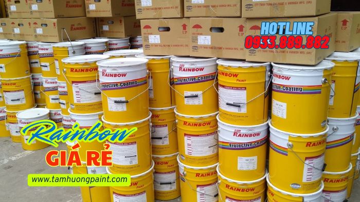 mua Sơn Chịu Nhiệt Màu Bạc Rainbow 1506