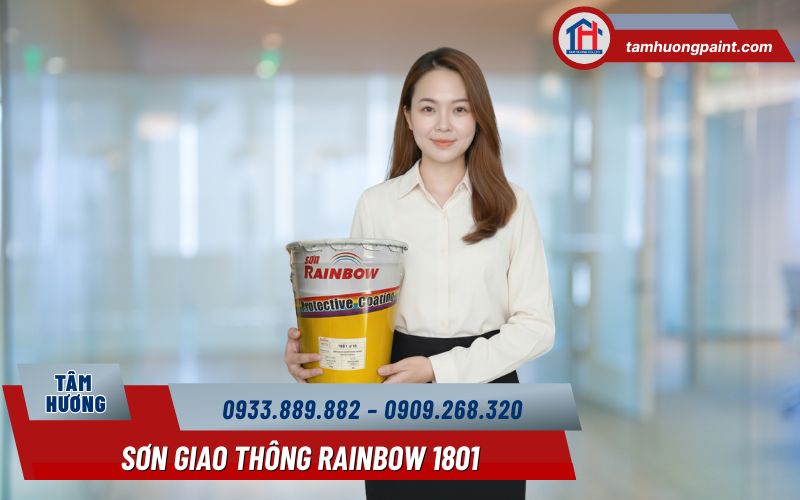 Mua sơn giao thông Rainbow 1801
