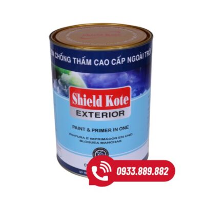 Shield Kote Color Ngoại Thất còn có tính năng quan trọng như tạo màng đàn hồi, chống vết nứt.