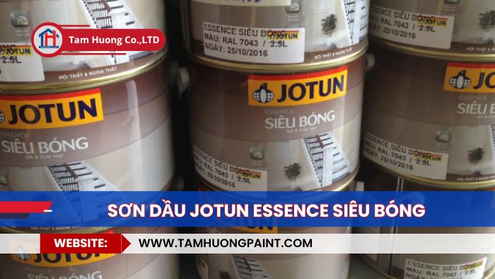 Ứng dụng Sơn Dầu Jotun Essence