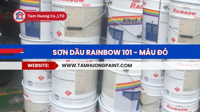 Cửa hàng Sơn Dầu Rainbow 101 | Màu Đỏ