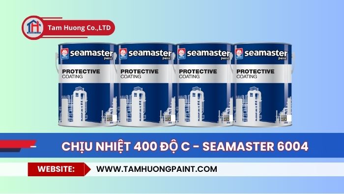 thi công sơn chịu nhiệt Seamaster 6004