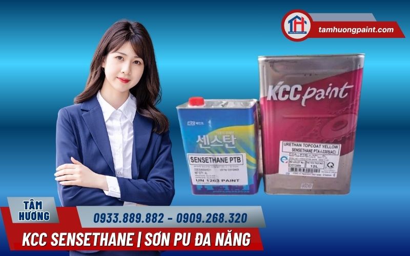 Báo giá sơn Sensethane KCC – Sơn phủ PU đa năng