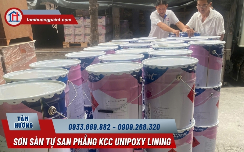 Thông số kỹ thuật nổi bật sơn sàn KCC Unipoxy Lining