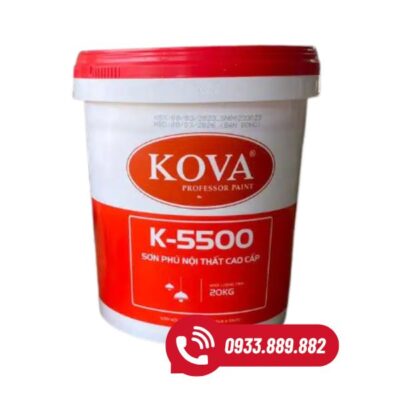 kova K-5500 Sơn Nước Trong Nhà Cao Cấp