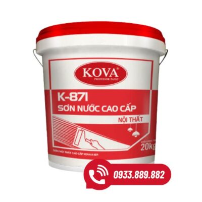 Kova K-871 Sơn Nước Trong Nhà Bóng