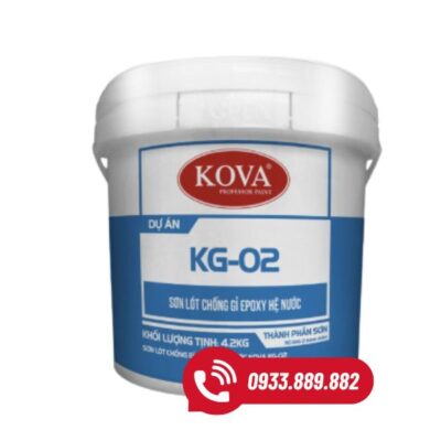 SƠN LÓT CHỐNG GỈ EPOXY HỆ NƯỚC KOVA KG-02