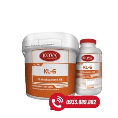Sơn kova KL-06 Sơn Epoxy Kim Loại Hệ Nước
