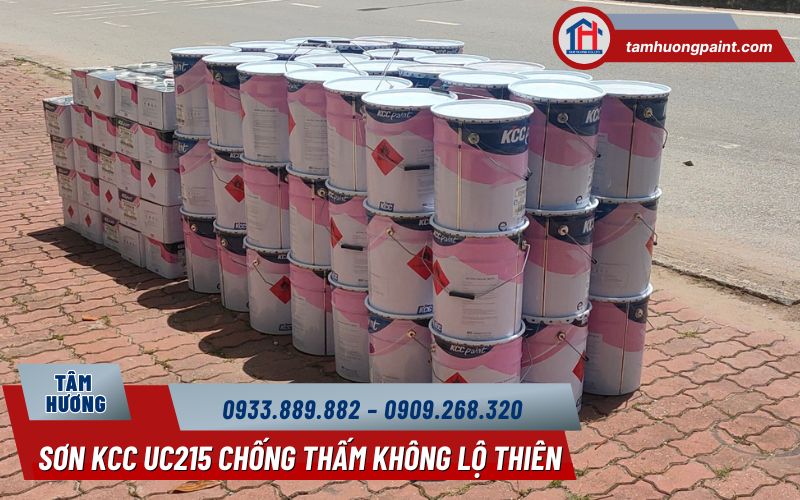Thông tin chống thấm không lộ thiên KCC UC215