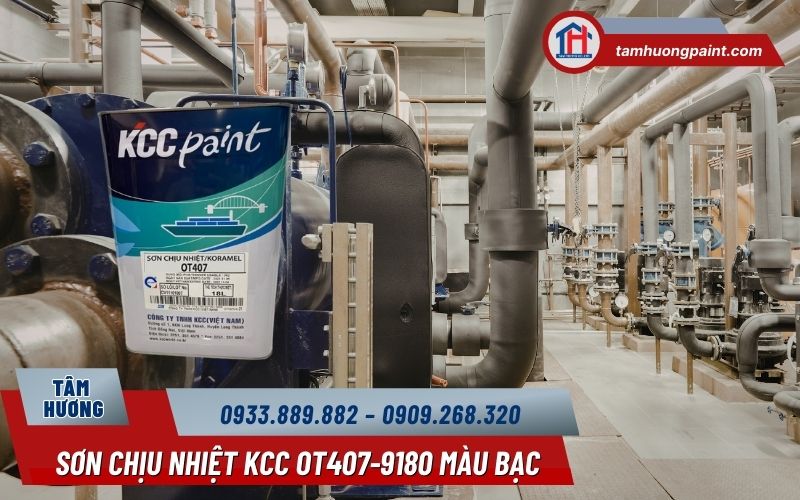 Ứng dụng thực tế của sơn KCC OT407-9180