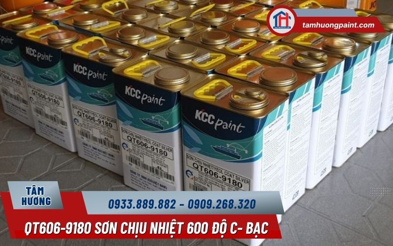 Sơn chịu nhiệt KCC QT606-9180 là gì và vì sao được ưa chuộng