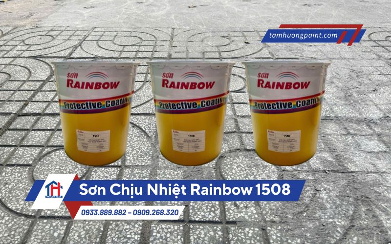 Rainbow 1508 – Giải Pháp Sơn Chịu Nhiệt 600 Độ Hiệu Qủa