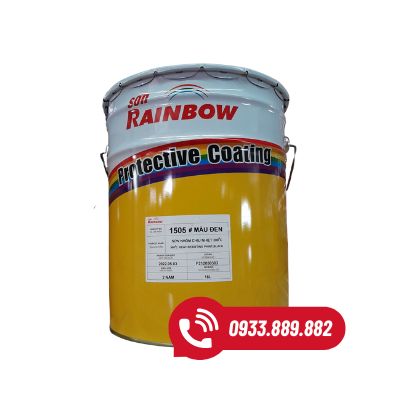 Sơn Chịu Nhiệt 300 Độ Màu Đen Rainbow 1505