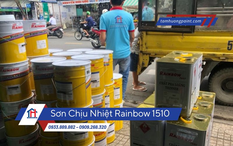 Thi Công Sơn Rainbow 1510