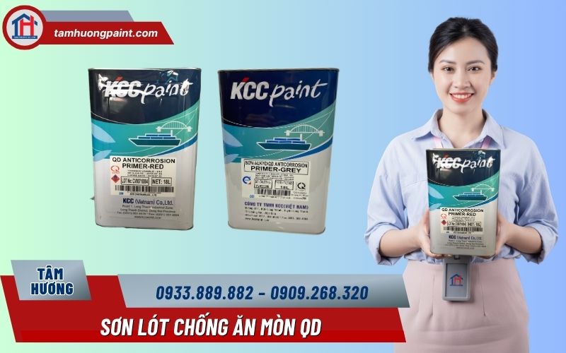 Vì sao nên chọn sơn lót chống gỉ QD tại Tâm Hương?
