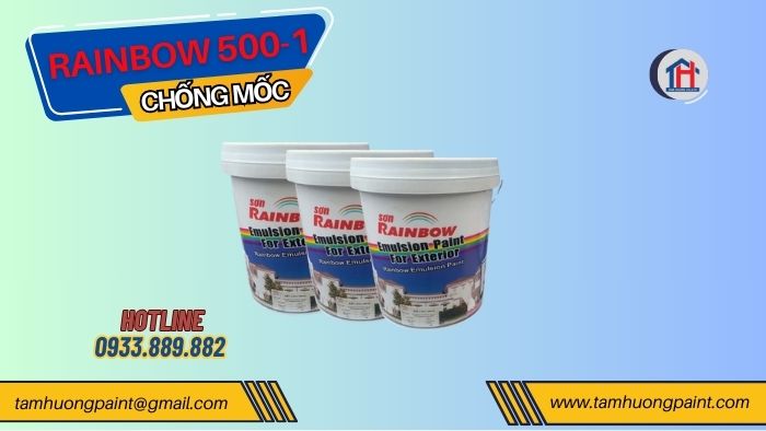 Thông số Sơn Nước Chống Mốc Rainbow 500-1