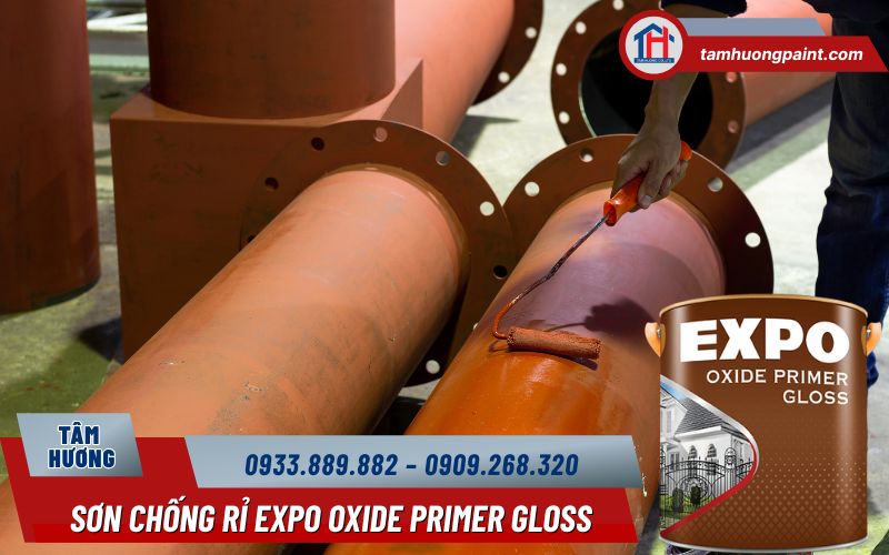 Quy trình thi công sơn chống gỉ đỏ oxide đạt hiệu quả cao