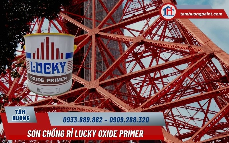 Sơn chống gỉ Lucky Oxide Primer dùng cho những hạng mục nào?