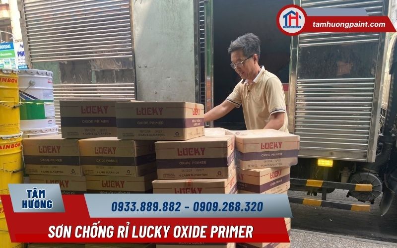 Mua sơn chống gỉ Lucky chính hãng ở đâu?