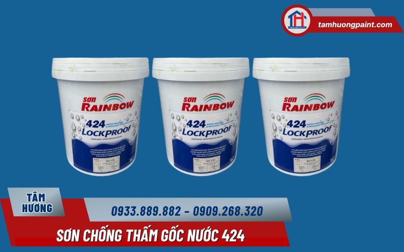 Thông số kỹ thuật của sơn nước Rainbow 424