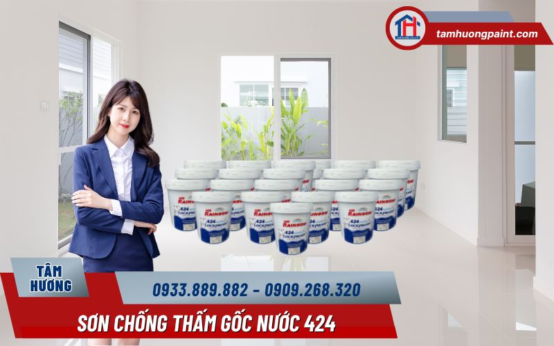 Mua sơn chống thấm Rainbow 424