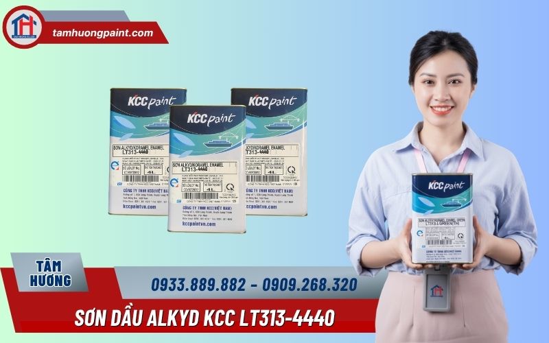 Thông Số Kỹ Thuật Sơn Dầu Alkyd KCC LT313-4440