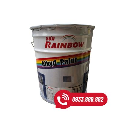 Sơn Dầu Rainbow 155 – Lót & Phủ Cùng Loại, Bảo Vệ Tốt Kết Cấu Thép Nội Ngoại Thất