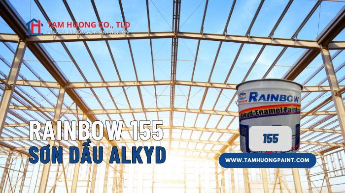 Hướng dẫn thi công sơn dầu Rainbow 155