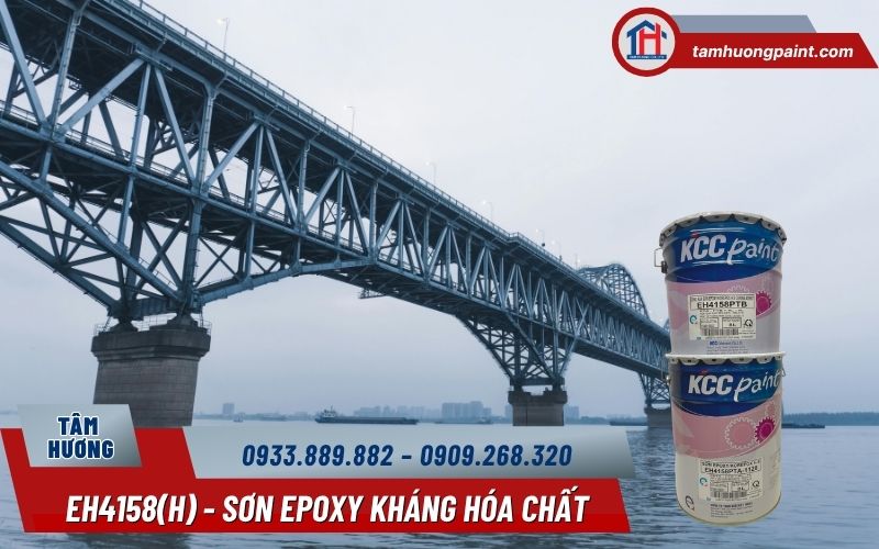 Ứng dụng thực tế của sơn epoxy EH4158(H)