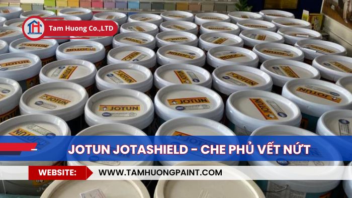  sử dụng Jotun Jotashield che phủ vết nứt: