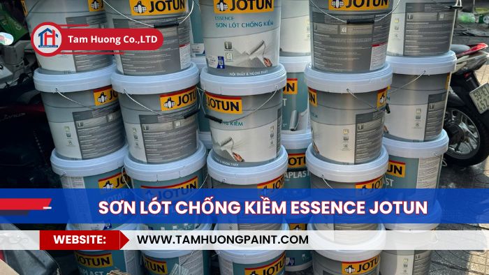 sử dụng Sơn lót chống kiềm ngoại thất essence jotun: