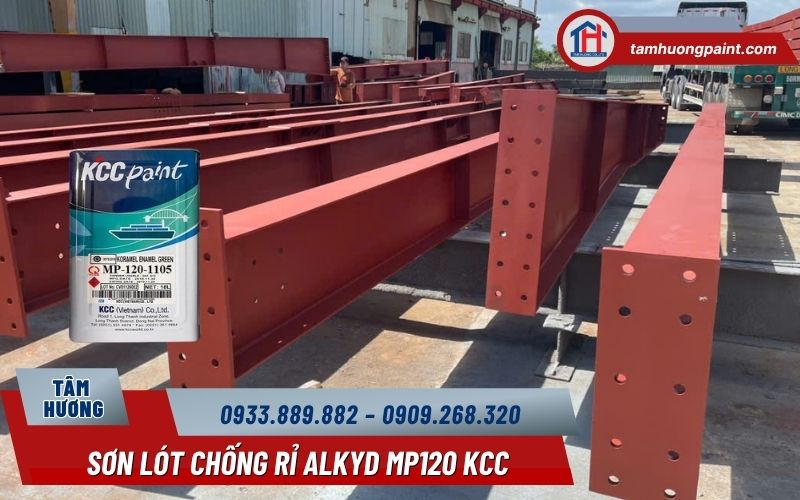 Ứng dụng đa dạng của sơn lót chống gỉ MP120 KCC