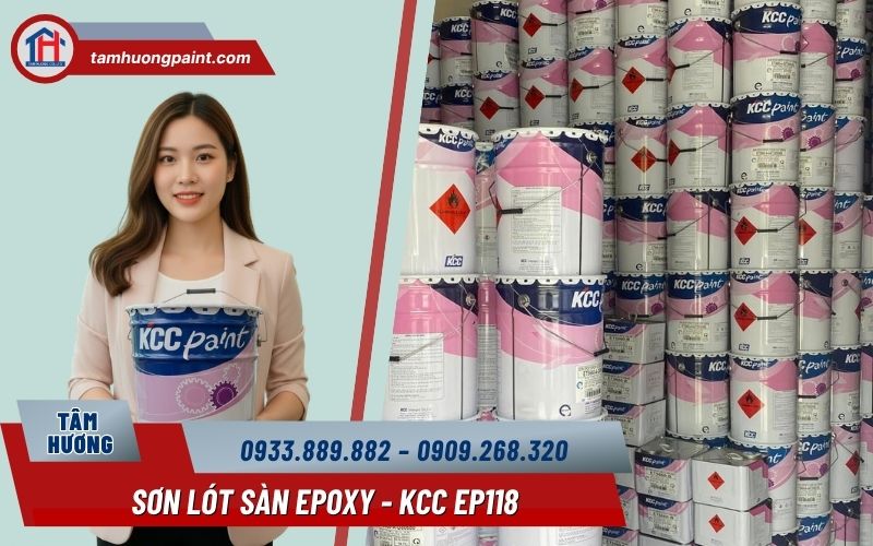 Mua sơn lót Epoxy KCC EP118 chính hãng ở đâu? 