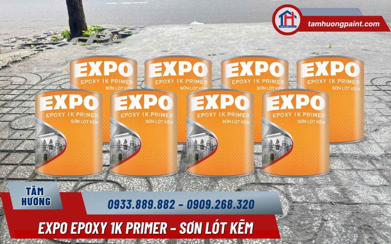 Sơn lót kẽm epoxy 1K Expo – Giải đúng bài toán bám dính