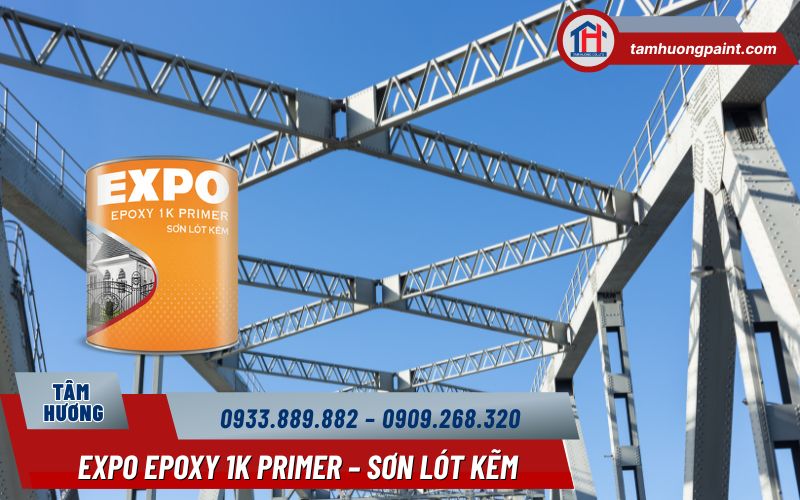 Ứng dụng thực tế của Sơn Lót Kẽm 1K Epoxy Expo Primer