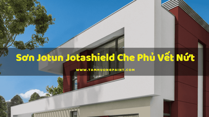 Jotun Jotashield che phủ vết nứt