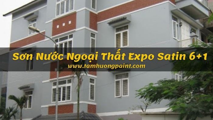 Sơn ngoại thất Expo Satin 6+1