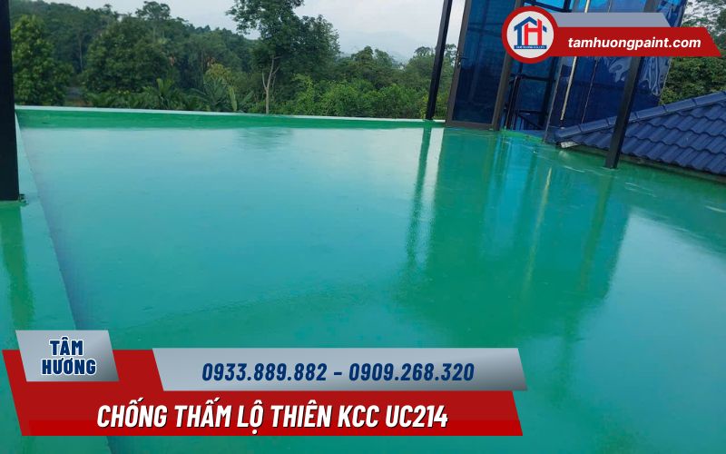 Thi công chống thấm UC214 KCC