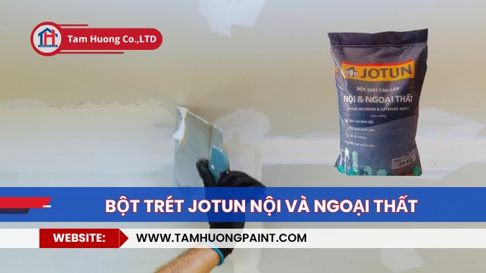 Dữ liệu Jotun Interior And Exterior Putty